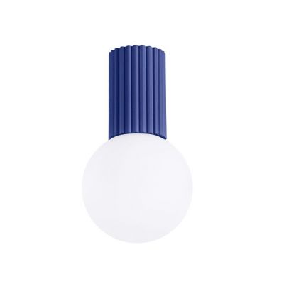 Plafon ryflowany HALO IP44 ultramaryna SL.1738 Sollux (SL.1738)